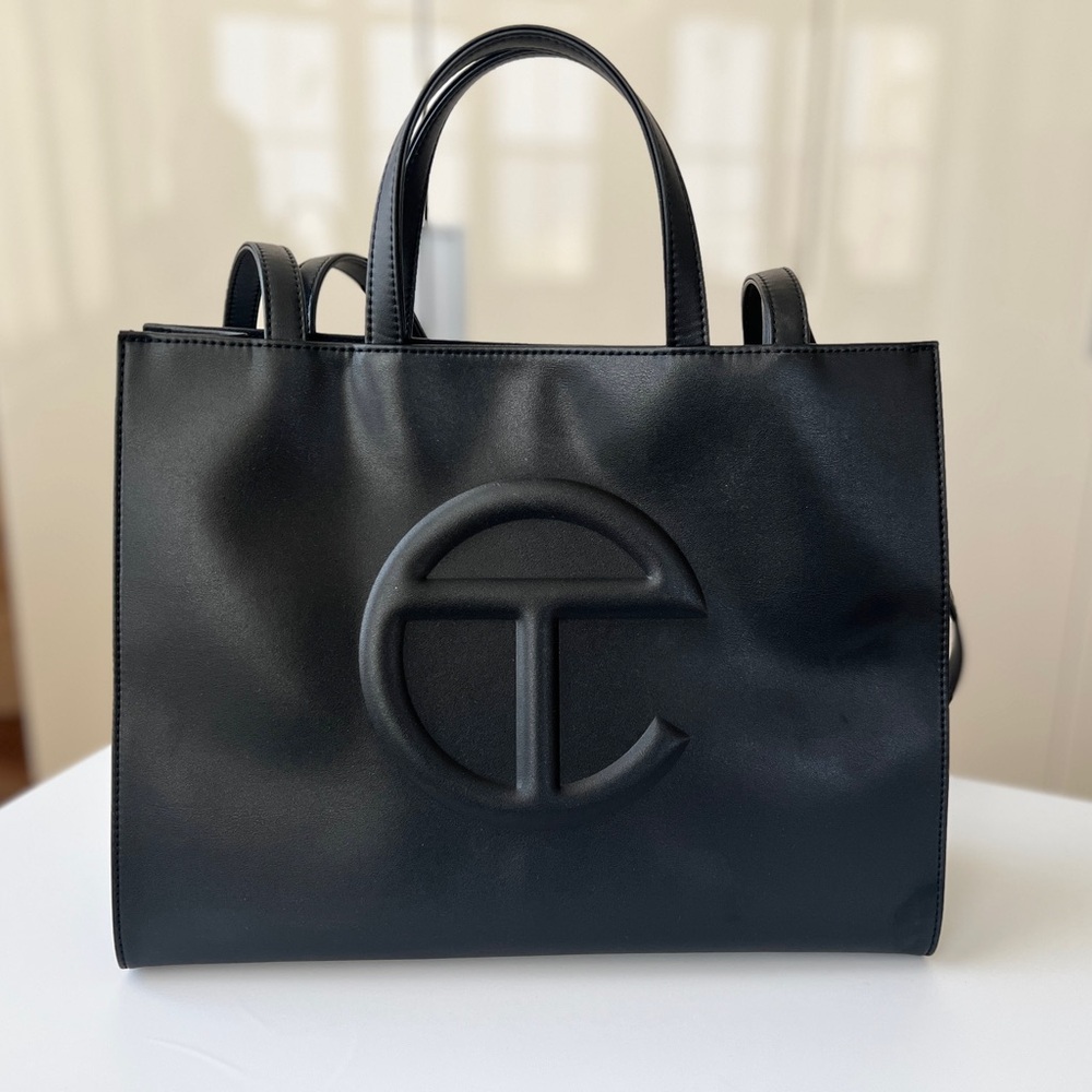 Black Telfar Women's medium shopping Bag NWOT